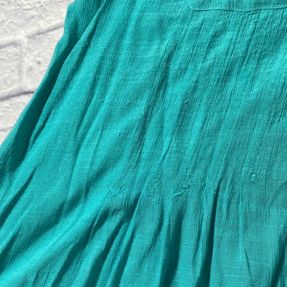 Ruby Rd. Teal Button-Down Shirt - image 5